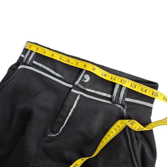 Maniere De Voir Womens Scribble Print Sweatpant Cargo Jogger, Black, UK 12, US 8 - Picture 6 of 12